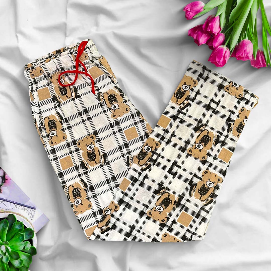 Women panda printed comfortable trouser